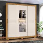 Guarda Roupa 3 Portas Casal Freijó Off White Canada Moval 2,0