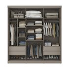 Guarda-roupa 3 Portas Com Espelho Araçá Cabecasa Madeiraorigi