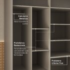 Guarda-roupa 3 Portas Com Espelho Araçá Cabecasa Madeiraorigi