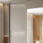 Guarda-roupa 3 Portas Com Espelho Araçá Cabecasa Madeiraorigi