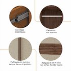 Guarda Roupa 3 Portas Correr Soul