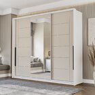Guarda Roupa 3 Portas De Correr 4 Gavetas Com Espelho Lisboa