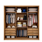 Guarda Roupa 3 Portas De Correr 6 Gavetas Arezzo Novo Horizon