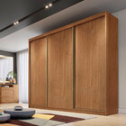 Guarda Roupa 3 Portas De Correr 6 Gavetas Arezzo Novo Horizon