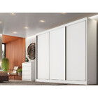 Guarda Roupa 3 Portas De Correr 6 Gavetas Arezzo Novo Horizon