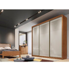 Guarda Roupa 3 Portas De Correr 6 Gavetas Arezzo Novo Horizon