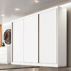 Guarda Roupa 3 Portas De Correr 6 Gavetas Spazzio Novo Horizo