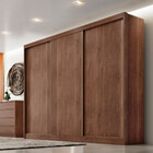 Guarda Roupa 3 Portas De Correr 6 Gavetas Spazzio Novo Horizo