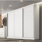 Guarda Roupa 3 Portas De Correr 8 Gavetas Spazzio Novo Horizo