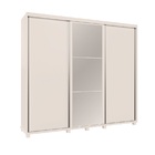 Guarda Roupa 3 Portas De Correr Berlin Branco Camas Fênix Bra