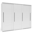 Guarda-roupa 3 Portas De Correr Coimbra Branco