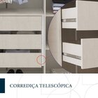 Guarda-roupa 3 Portas De Correr Coimbra Branco/freijó