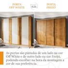 Guarda-roupa 3 Portas De Correr Coimbra Freijó