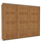 Guarda-roupa 3 Portas De Correr Coimbra Freijó