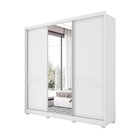 Guarda Roupa 3 Portas De Correr Com Espelho Soul