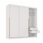 Guarda-roupa 3 Portas De Correr Jade Cabecasa Madeiraoriginal