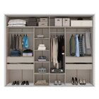 Guarda-roupa 3 Portas De Correr Sevilha Branco/freijó