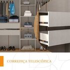 Guarda-roupa 3 Portas De Correr Sevilha Freijó