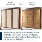 Guarda-roupa 3 Portas De Correr Sevilha Freijó