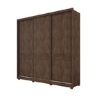 Guarda Roupa 3 Portas De Correr Soul Jacarandá