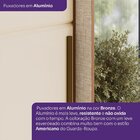 Guarda Roupa 3 Portas Deslizantes Com Aplique Ripado 2 Gaveta