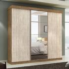 Guarda Roupa 3 Portas E 6 Gavetas Casal Milano Nobre - Ipê Te