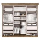 Guarda Roupa 3 Portas E 6 Gavetas Casal Milano Nobre - Ipê Te