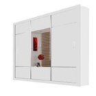 Guarda-roupa 3 Portas E Espelho Curitiba Gold Espresso Móveis