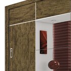 Guarda-roupa 3 Portas E Espelho Curitiba Gold Espresso Móveis