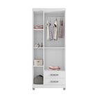 Guarda Roupa 3 Portas Fire Branco