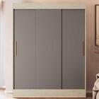 Guarda-roupa 3 Portas Flórida Cr4142 Crema/fumê