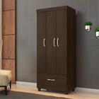 Guarda Roupa 3 Portas Jones Ébano