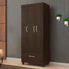 Guarda Roupa 3 Portas Jones Ébano