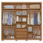 Guarda Roupa 3 Portas San Marino Freijó Cinza 985031