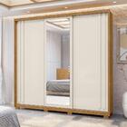 Guarda Roupa 3 Portas San Marino Freijó Off White 985032