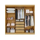 Guarda-roupa 4 Gavetas 6 Portas Com Espelho Lisboa Cinamomo