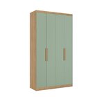 Guarda-roupa 4 Portas 120cm X 220cm Milan Capuccino/menta