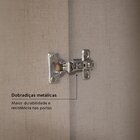 Guarda-roupa 4 Portas 120cm X 220cm Milan Capuccino/menta