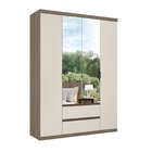 Guarda-roupa 4 Portas 2 Gavetas 100% Mdf 168cm X 230cm Nobre
