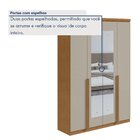 Guarda-roupa 4 Portas 2 Gavetas 100% Mdf Alonzo Com Espelho A