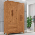 Guarda Roupa 4 Portas 2 Gavetas Dubai Plus Imop Móveis