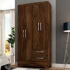 Guarda Roupa 4 Portas 2 Gavetas Imperatriz-rodial - Cacau