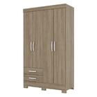 Guarda-roupa 4 Portas 2 Gavetas Istambul Multimóveis Cr4091 R