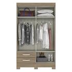 Guarda-roupa 4 Portas 2 Gavetas Istambul Multimóveis Cr4091 R