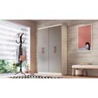 Guarda-roupa 4 Portas 2 Gavetas Orlando Multimóveis Cr4147 Cr