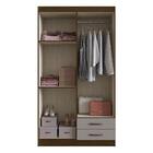 Guarda-roupa 4 Portas 2 Gavetas Pádua Multimóveis Cr4152 Coff