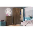 Guarda-roupa 4 Portas 2 Gavetas Pádua Multimóveis Vcr4152