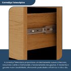 Guarda Roupa 4 Portas 2 Gavetas Supreme Freijó/off White