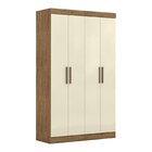 Guarda Roupa 4 Portas 2 Gavetas Total Mdp Paris Espresso Móve