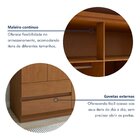 Guarda-roupa 4 Portas 2 Gavetas Zeus Com Espelho